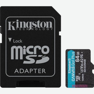 Карта памяти microsdxc Class 10 UHS 3 64Gb SDCG3/64GB Kingston