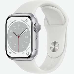 Умные часы Watch Series 8 45mm GPS Aluminium Silver Apple