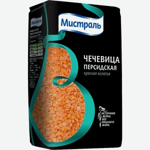 Чечевица Мистраль Персидская красная колотая 450г в магазине Магнит ...