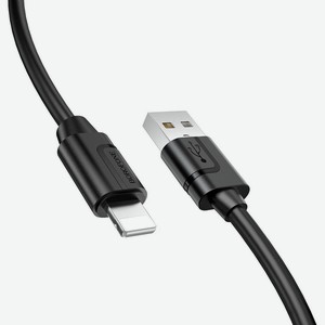 Кабель USB для Apple Lightning BX55 1м Черный Borofone