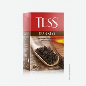 Чай черный Tess Sunrise 200гр