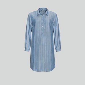 Женская рубашка Togas Кларити голубая M (46)