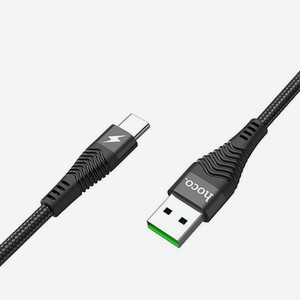 Кабель USB MicroUSB U53 1.2м Черный Hoco
