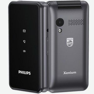 Телефон Xenium E2601 Dark Grey Philips