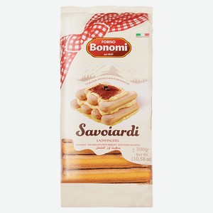 Печенье Bonomi Ladyfingers Савоярди сахарные 200 г