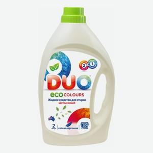 Жидкое средство Duo Еco Colours для стирки цветного белья 2 л