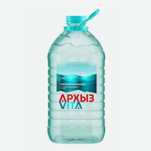 Вода питьевая минеральная Архыз негазированная 5 л