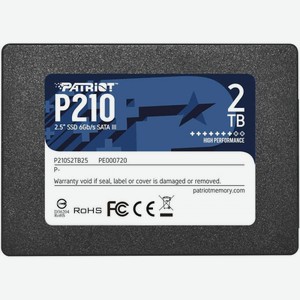 Твердотельный накопитель(SSD) SSD накопитель Patriot P210 P210S2TB25 2Tb Patriot Memory