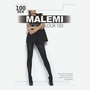 Колготки женские Malemi Micro Velour 100 den nero 3-М