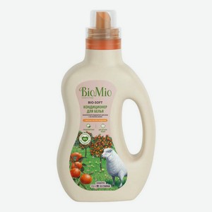 Эко кондиционер для белья BioMio Bio-Soft с эфирным маслом мандарина 1 л