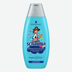 Шампунь-гель Schauma очищение для всех типов волос 380 мл