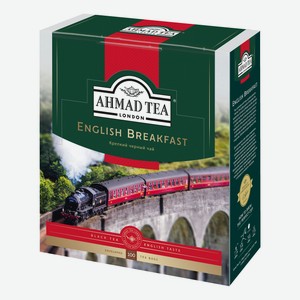 Чай черный Ahmad Tea English Breakfast в пакетиках 2 г х 100 шт