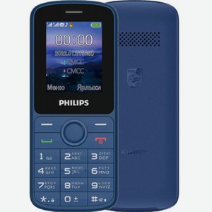 Телефон Xenium E2101 Blue Philips