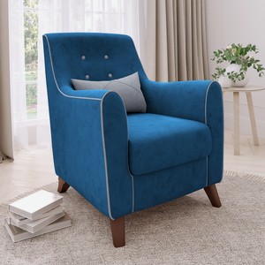 Lazurit Мягкое кресло Филлис Синий 870 мм 750 мм 890 мм