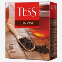 Чай   Tess   Sunrise черный цейлонский, в пакетиках, 100x1,8 г