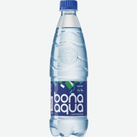 Вода питьевая Bona Aqua , газированная, 0,5 л