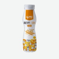 Йогурт питьевой   Хуторок   со злаками, 1,5%, 260 г