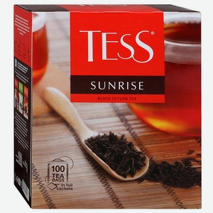 Чай ТЕSS Sunrise черный цейлонский 100пак*1,8г
