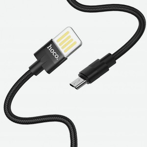 Кабель USB MicroUSB U55 1.2м Черный Hoco