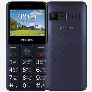 Телефон Xenium E207 Blue Philips