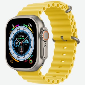 Умные часы Watch Ultra 49mm GPS Ocean Band Yellow Apple