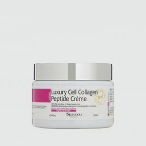 Крем для лица коллагеновый с элитными пептидами SKINDOM Luxury Cell Collagen Peptide Cream 50 мл