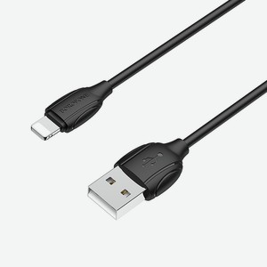 Кабель USB для Apple Lightning BX19 TPU 1м Черный Borofone