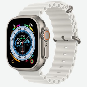 Умные часы Watch Ultra 49mm GPS Ocean Band White Apple