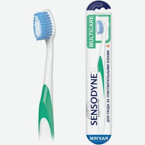 Зубная щётка Sensodyne Комплексная Защита мягкая, цвета в ассортименте