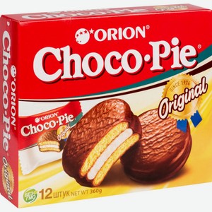 Пирожное Choco Pie Orion Original, 12×30 г