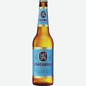 Пиво ЛОВЕНБРАУ оригинально,светлое,ст/б, 0.45л