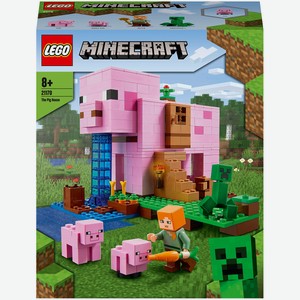 Конструктор Minecraft 21170 Дом-свинья Lego