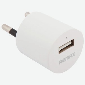 Сетевое зарядное устройство 1 USB RMT5288 Белое Remax