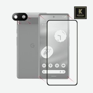 Бронекит 2 Google Pixel 6A Черное Krieger