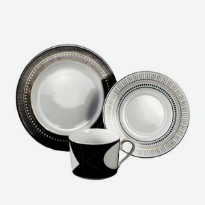Чайная пара Cmielow Art Deco 250 мл с тарелками G842