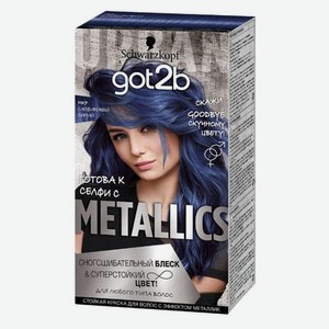 Краска для волос Got2b Metallics  Сапфировый синий  M67