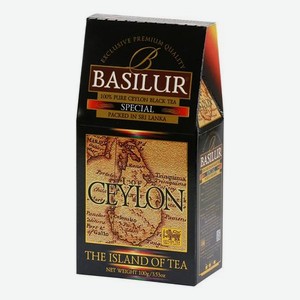 Чай Basilur Чайный остров Цейлон Special черный 100 г