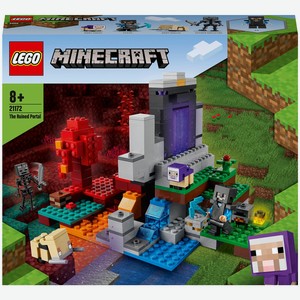 Конструктор Minecraft 21172 Разрушенный портал Lego