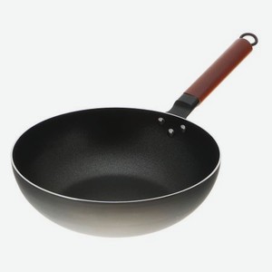 Сковорода-вок Kitchenstar Hot fire с деревянной ручкой 30 см