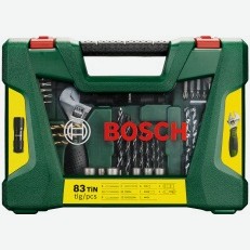 Набор принадлежностей V-line 83 предмета жесткий кейс Bosch