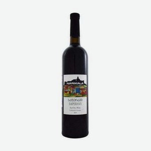 Вино Нарикала Саперави Красное Сухое 12% 0,75л