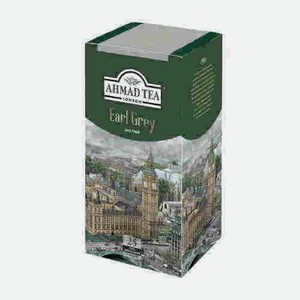 Чай Черный Ahmad Tea Earl Grey 25 Пакетиков