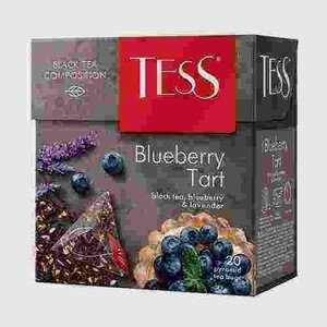 Чай Черный Tess Blueberry Tart 20 Пирамидок