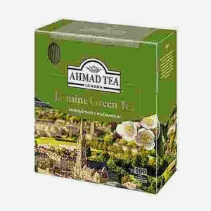 Чай Зеленый Ahmad Tea Jasmine 100 Пакетиков