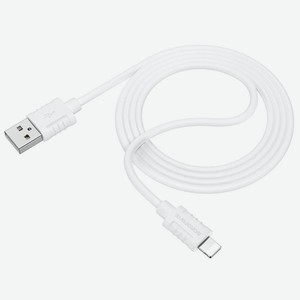 Кабель USB Apple Lightning BX52 TPU 1м Белый Borofone