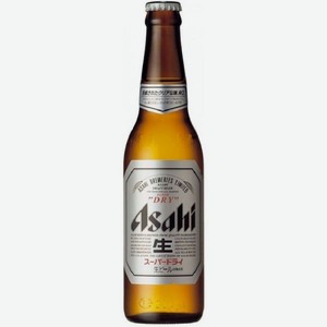 Пиво Асахи Супер Драй светлое 0.33л