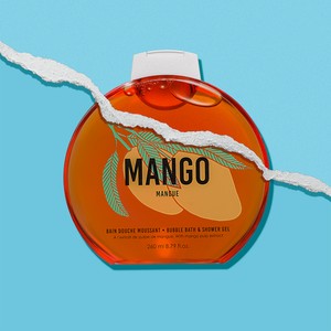 Гель-пена для ванны и душа в ассортименте манго