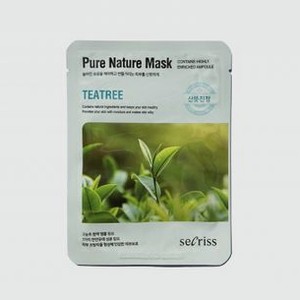 Маска для лица тканевая ANSKIN Secriss Pure Nature Tea Tree 1 шт