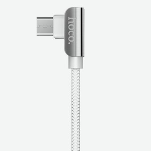 Кабель USB MicroUSB U42 1.2м Белый Hoco