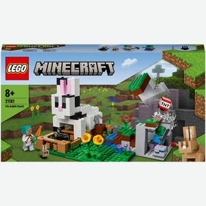 Конструктор Minecraft 21181 Кроличье ранчо Lego